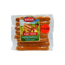 Bakan Beef Sausages 400ml