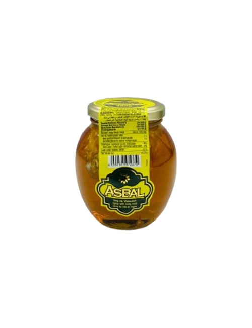 Asbal Honeycomb Glass Honey 480gr